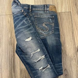 Silver Suki mid rise skinny jeans